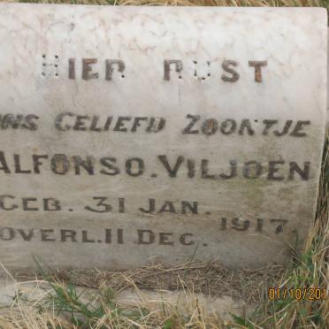 VILJOEN Alfonso 1917-1917