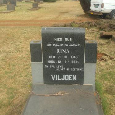 VILJOEN Rina 1940-1959