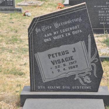 VISAGIE Petrus J. 1917-1982