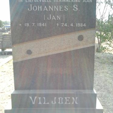 VILJOEN Johannes S. 1941-1984