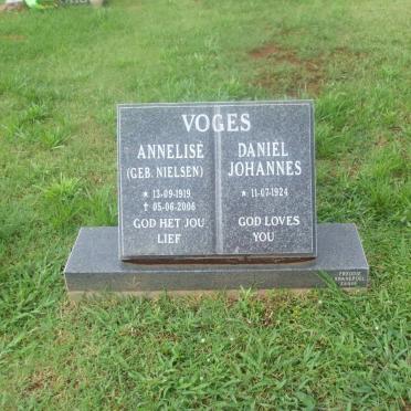 VOGES Daniél Johannes 1924- &amp; Annelisé NIELSEN 1919-2006