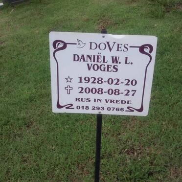 VOGES Daniël W.L. 1928-2008
