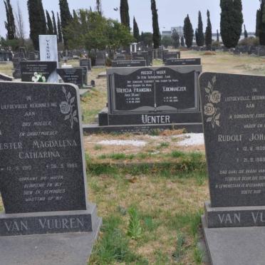 VUUREN Rudolf Johannes, van 1908-1989 &amp; Hester Magdalena Catharina 1912-1995
