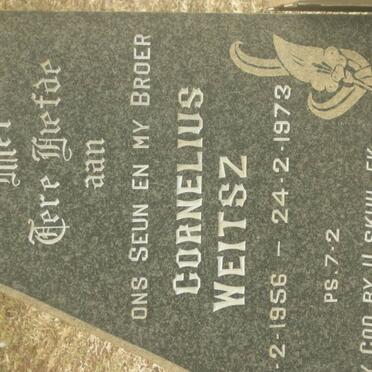 WEITSZ Cornelius 1956-1973