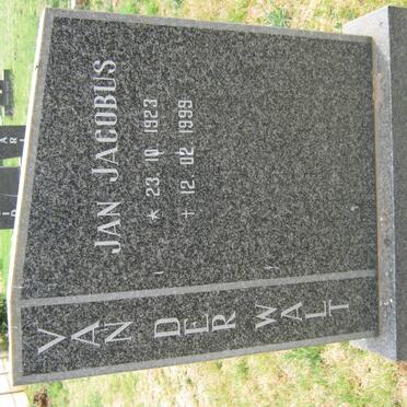 WALT Jan Jacobus, van der 1923-1999