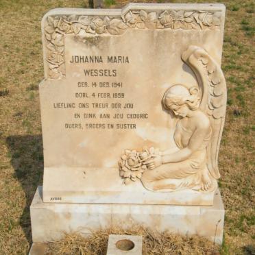 WESSELS Johanna Maria 1941-1959