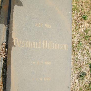 WILKINSON Desmond 1960-1976