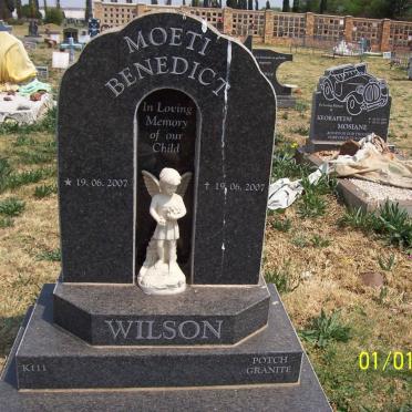 WILSON Moeti Benedict 2007-2007