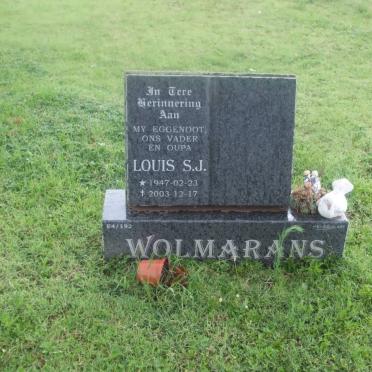 WOLMARANS Louis S.J. 1947-2003