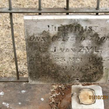 ZYL C.J., van 1905-1916