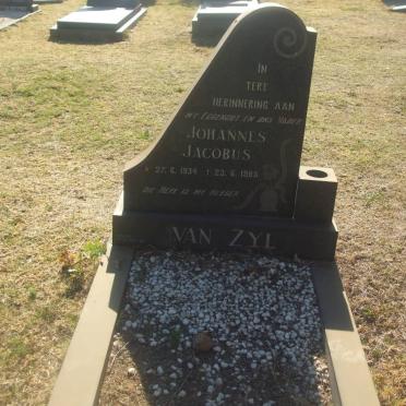 ZYL Johannes Jacobus, van 1934-1985