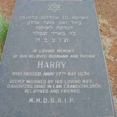 BREGMAN Harry -1974