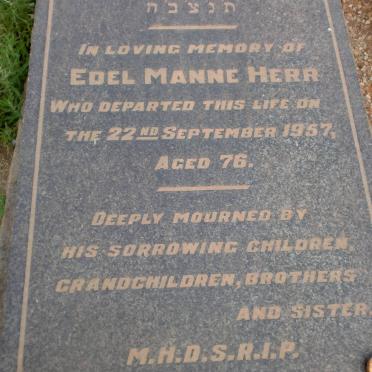 HERR Edel Manne -1957