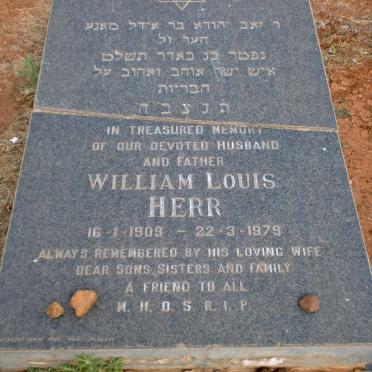 HERR William Louis 1909-1979