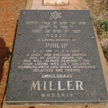 MILLER Philip 1912-1995