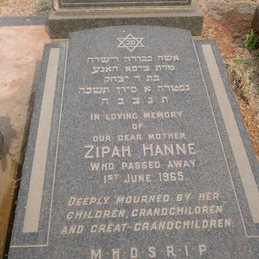 RUDOLPH Zipah Hanne -1965