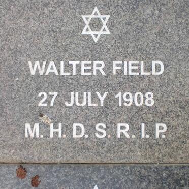 FIELD Walter -1908