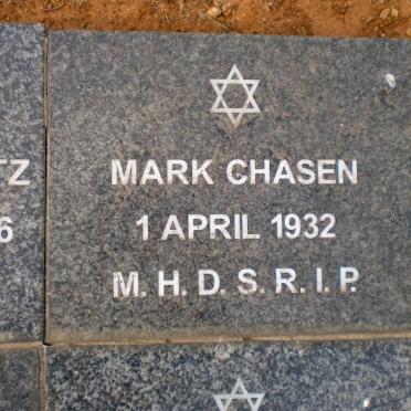 CHASEN Mark -1932