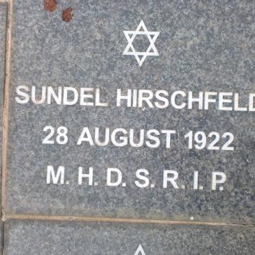 HIRSCHFELD Sundel -1922