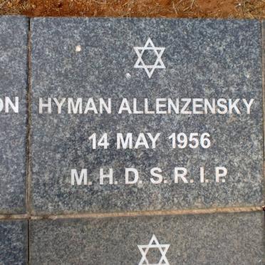 ALLENZENSKY Hyman -1956
