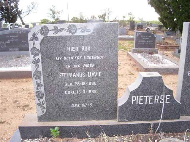 PIETERSE Stephanus David 1886-1968