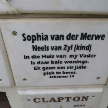MERWE Sophia, van der :: VAN ZYL Neels