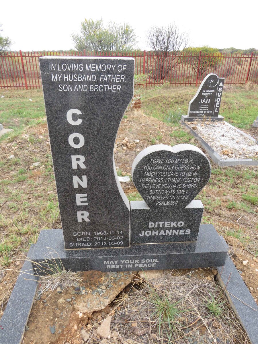 CORNER Diteko Johannes 1968-2013