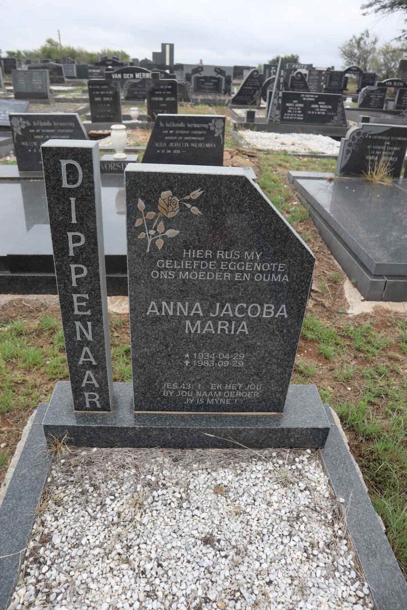 DIPPENAAR Anna Jacoba Maria 1934-1983