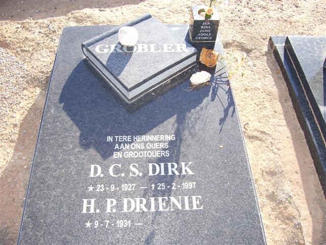 GROBLER D.C.S. 1927-1997 &amp; H.P. 1931-??