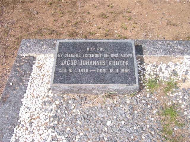 KRUGER Jacob Johannes 1878-1956