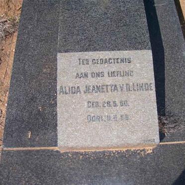 LINDE Alida Jeanetta v.d. 1950-1955