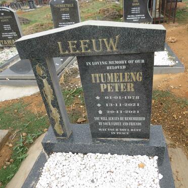 LEEUW Itumeleng Peter 1978-2021