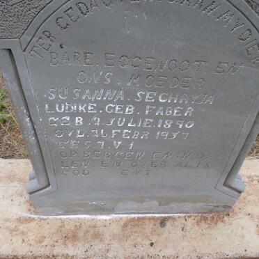 LUDIKE Susanna Sechryja nee FABER 1890-1937 _2