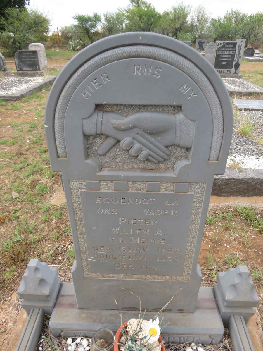 MERWE Pieter Willem A., v.d. 1893-1953_1