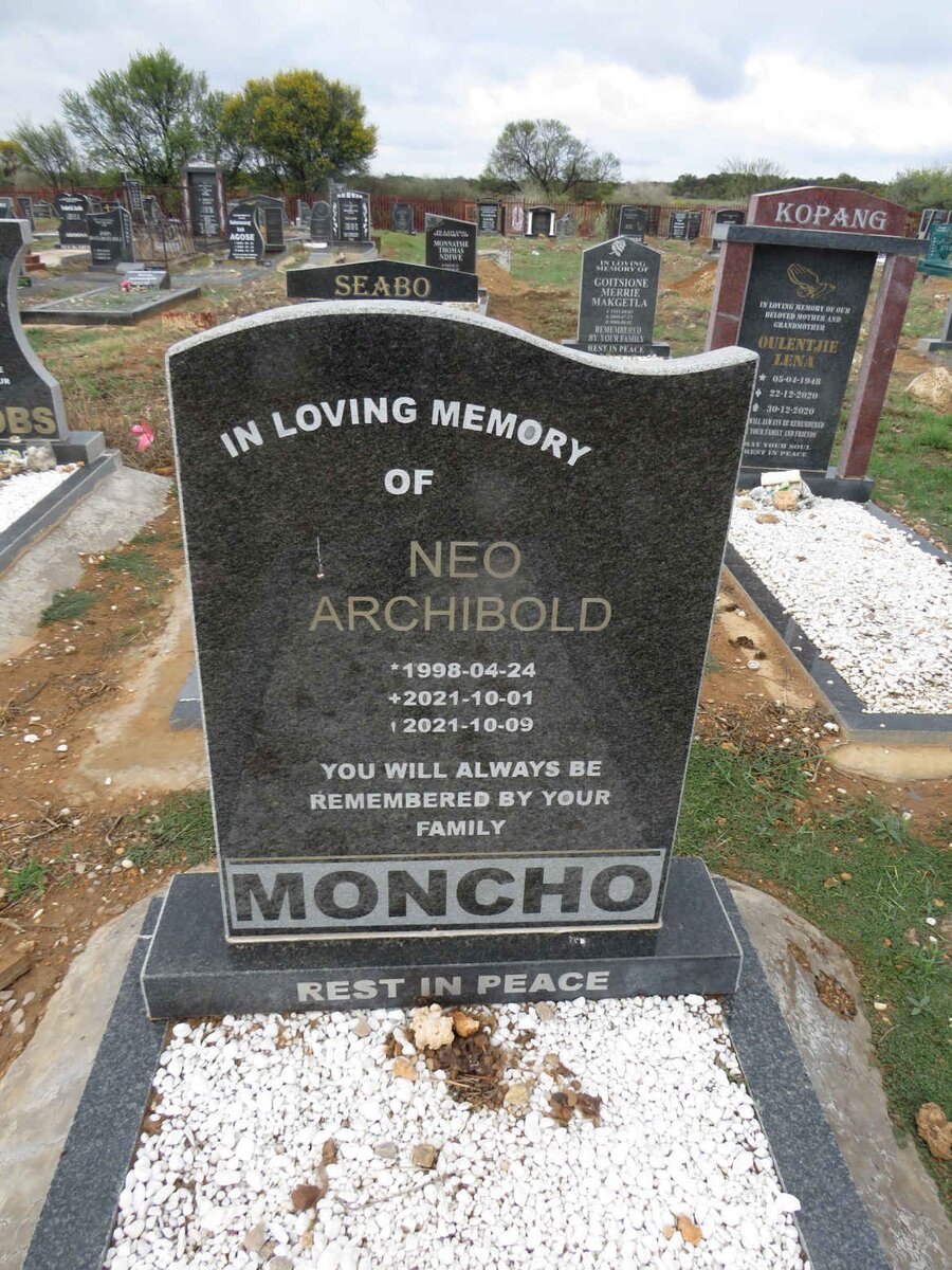 MONCHO Neo Archibald 1998-2021