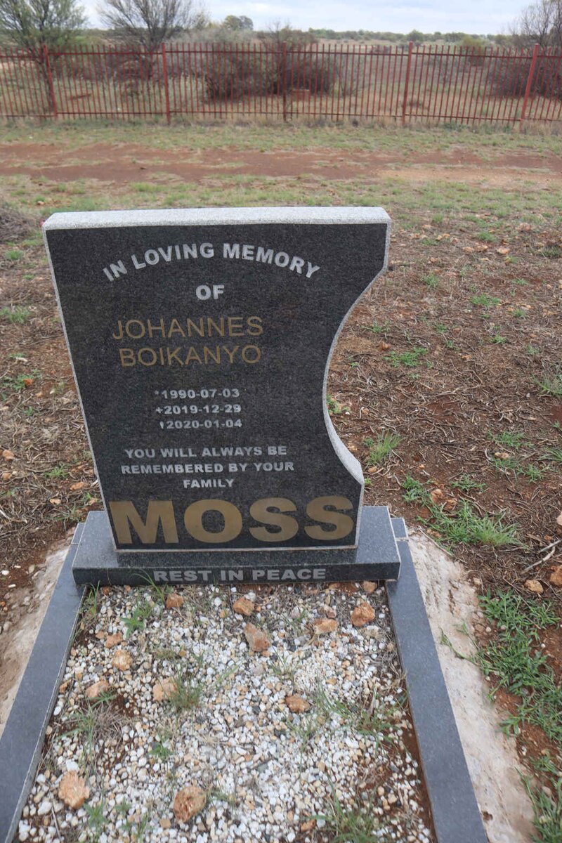 MOSS Johannes Boikanyo 1990-2019