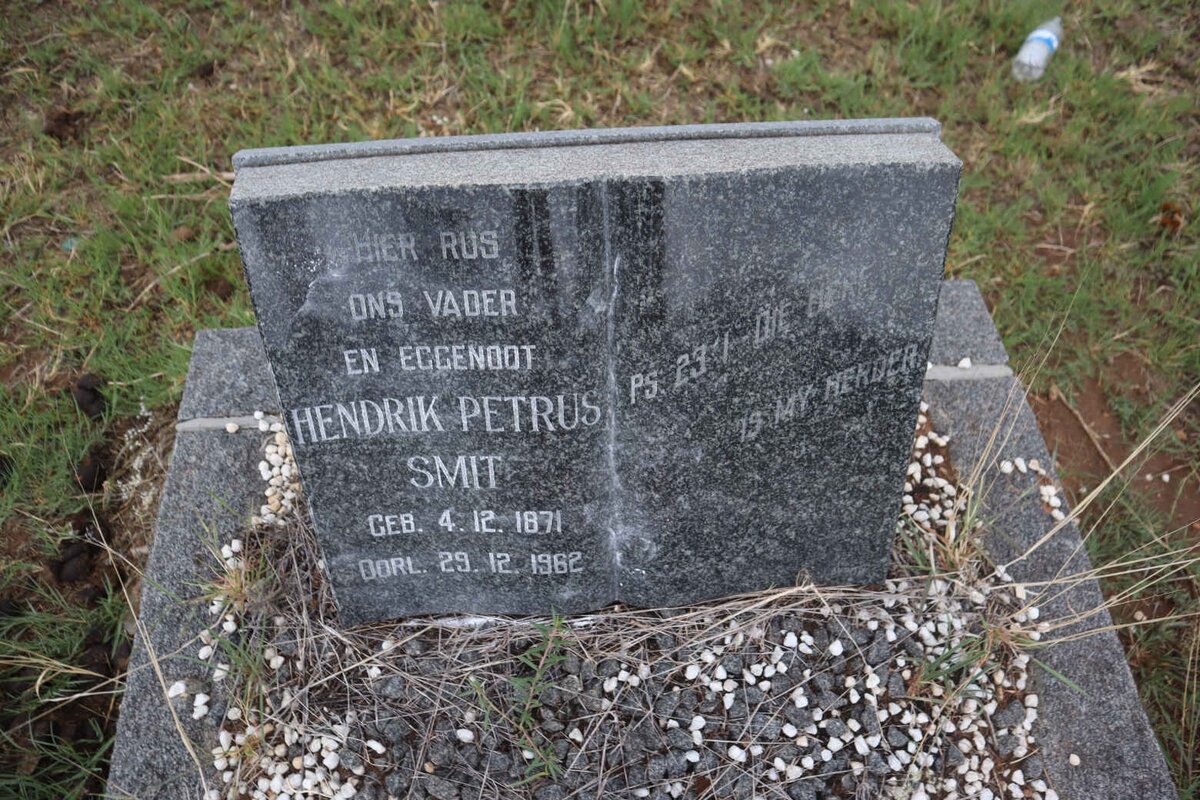 SMIT Hendrik Petrus 1871-1962