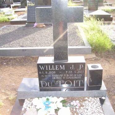 TOIT Willem J.P., du 1890-1973