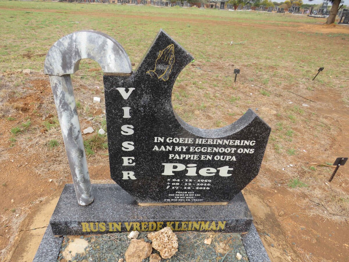 VISSER Piet 1950-2016