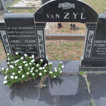 ZYL Christoffel Gert Petrus, van 1903-1984 & Anna Elsabe MOSTERT 1920-1974