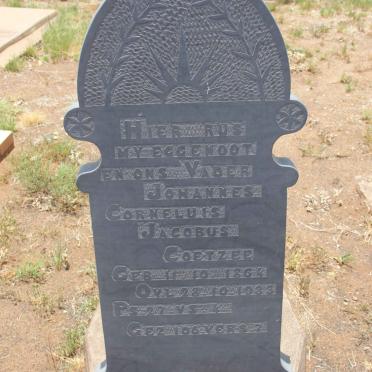 COETZEE Johannes Corneluis Jacobus 1864-1933