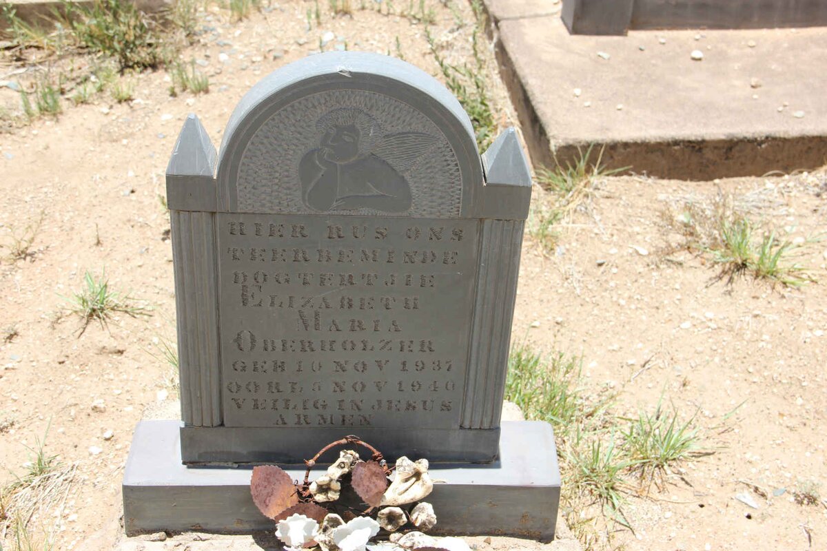 OBERHOLZER Elizabeth Maria 1937-1940