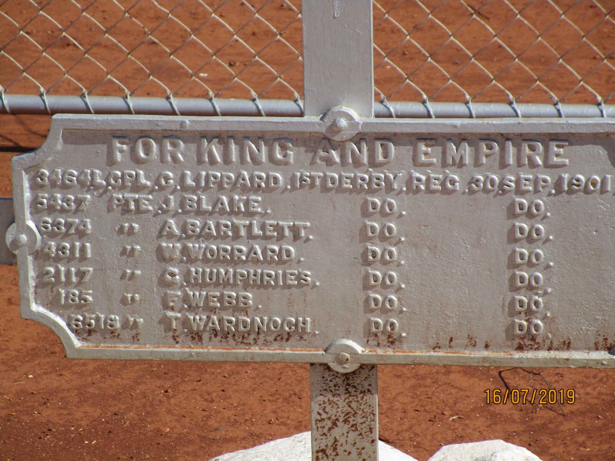 08. Memorial plaque - 1st Derby Regiment.