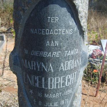 ENGELBRECHT Maryna Adriana 1896-1971