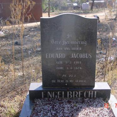 ENGELBRECHT Eduard Jacobus 1903-1978