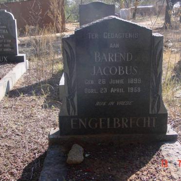 ENGELBRECHT Barend Jacobus 1899-1958