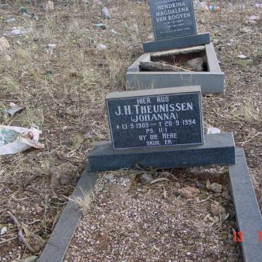 THEUNISSEN Johanna H. 1909-1994