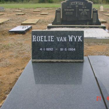 WYK Roelie, van 1892-1964
