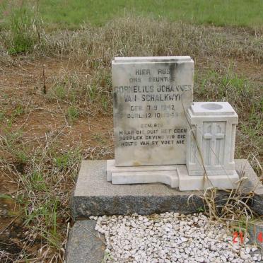 SCHALKWYK Cornelius Johannes, van 1942-194?