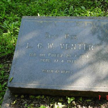 VENTER L.C.W. nee DU PREEZ 1904-1978